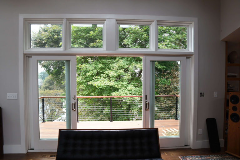 Final look at remodeled bay window